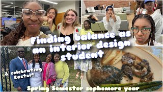 FINDING BALANCE AS AN INTERIOR DESIGN STUDENT DURING EASTER | Liberty University