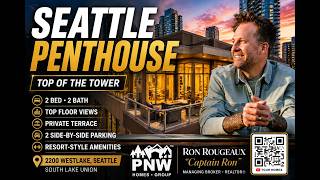 Seattle Penthouse Tour | TOP OF THE TOWER at 2200 Westlake – South Lake Union