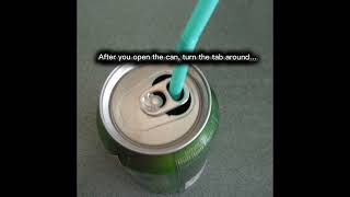 Why Soda Cans Have That Little Tab Hole