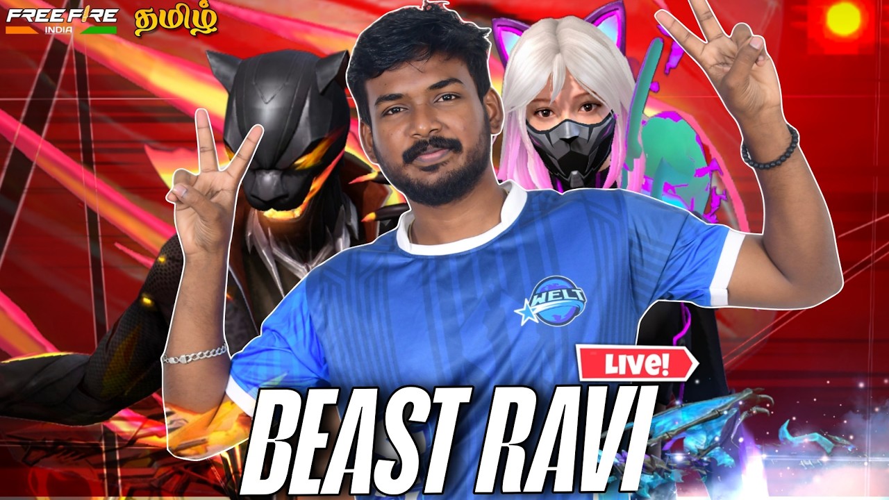 தமிழ் - 🔥CARNIVAL RAVI GRANDMASTER PUSH {DAY - 1}🔥||Garena-FreeFire Max Live 
