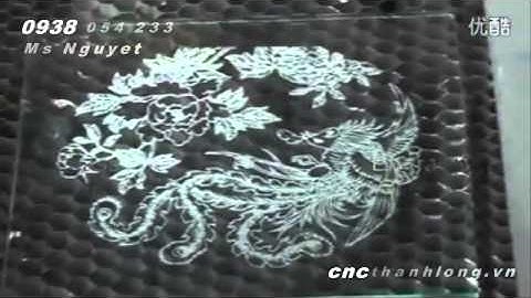 Máy lazer 4060 cắt trên kính - CNC Thành Long - chuyên linh kiện,phụ kiện cnc giá rẻ chất lượng cao