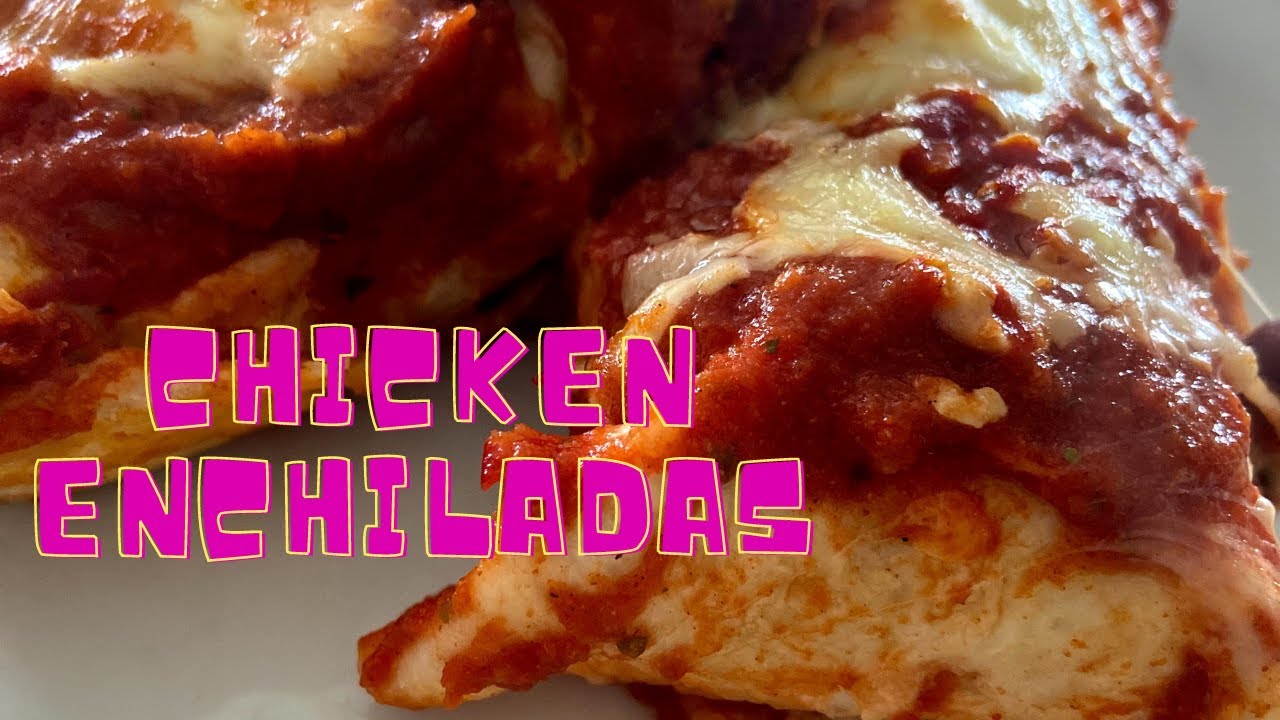 Easy Chicken Enchiladas from leftover Chicken shorts Instant Pot Teacher