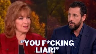 Adam Sandler HUMILIATES Joy Behar LIVE On The View After Brutal Clash