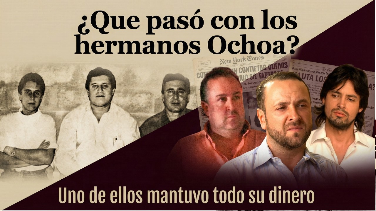 ¿Los ochoa fueron  importantes para pablo?  El que inicio todo aun esta VIVO, libre y MILLONARIO