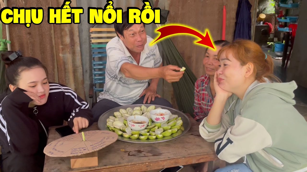 Cười đau bụng với Mẹ Hương Khi Chơi Trò Chơi Nhịn Thèm Chua