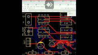 Make PCB Soft Start controller for electric motor 3phase  using LM555 screenshot 5