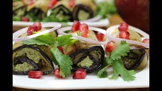 Баклажаны с орехами по-грузински Баклажаны с орехами по-грузински