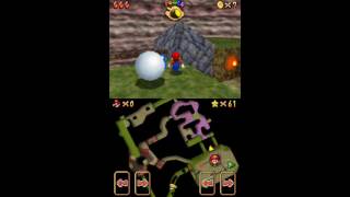 Super Mario 64 DS - Hazy Maze Cave Star 2 - Elevate For 8 Red Coins