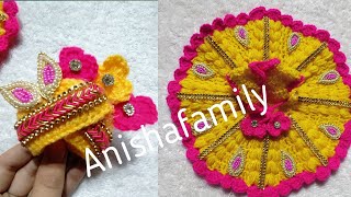 Laddu gopal #Crochetdress /How to make laddu gopal woolen dress /Kanhaji new woolen dress for winter