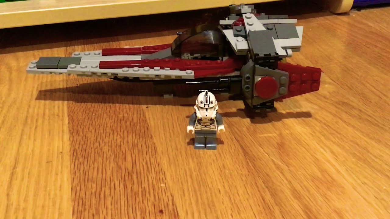 LEGO Star Wars V wing Star fighter review YouTube