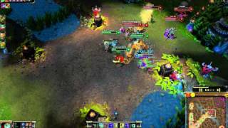 League Of Legends- AP Shaco Triple Kill Boxes (ARAM)