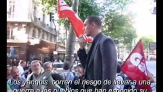 Paris Rassemblement De Solidarite Avec Le Honduras
