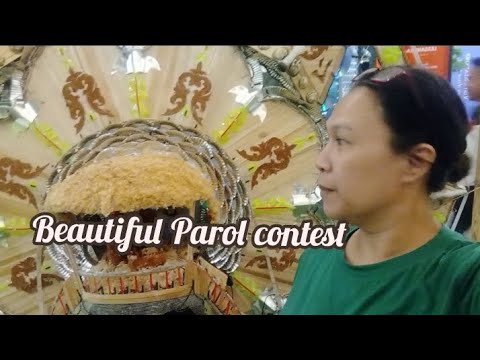 Parol display , contest at a mall. #parol