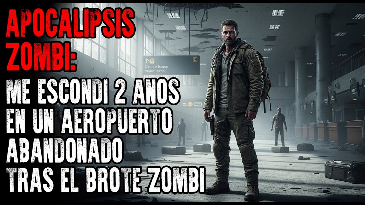 Me Escondí 2 Años en un Aeropuerto Abandonado Tras el Brote Zombi | Creepypasta