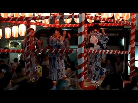 2018年白山まつり盆踊り⑯　八木節