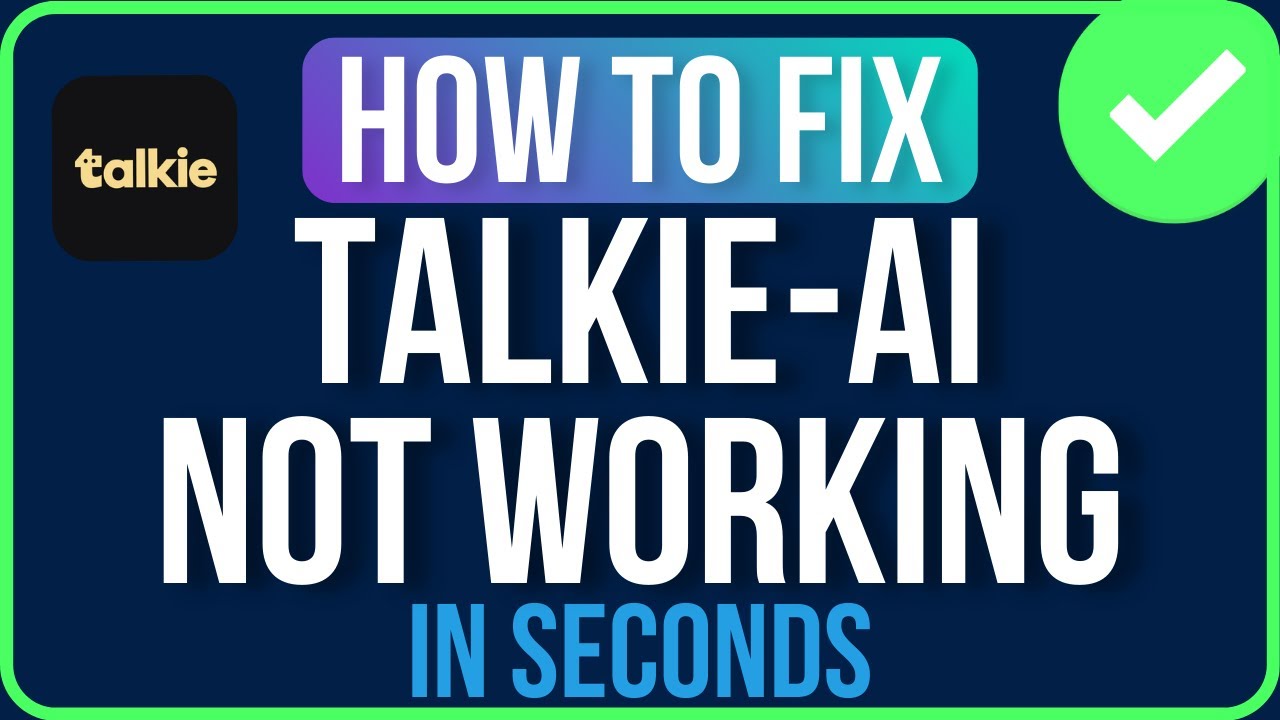 TALKIE AI NOT WORKING [FIXED] | Talkie AI Not Loading Problem - YouTube