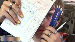 Kryoz ponders the meaning of art while drawing