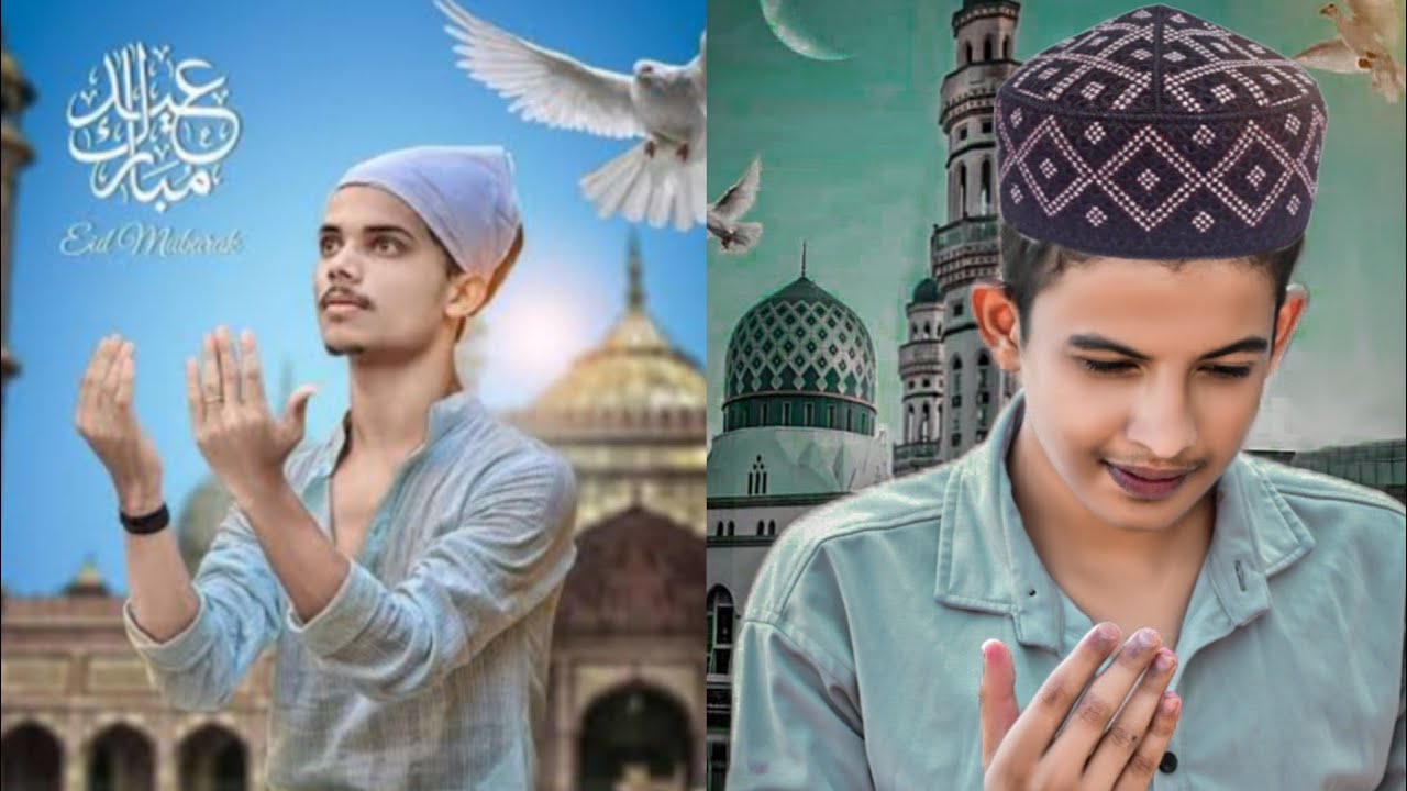 Eid Mubarak editing photo 😍🖤