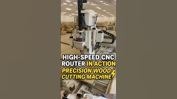 High-Speed CNC Router Machine | Automatic Wood Cutting & Carving#cnc #wood #shortsvideo