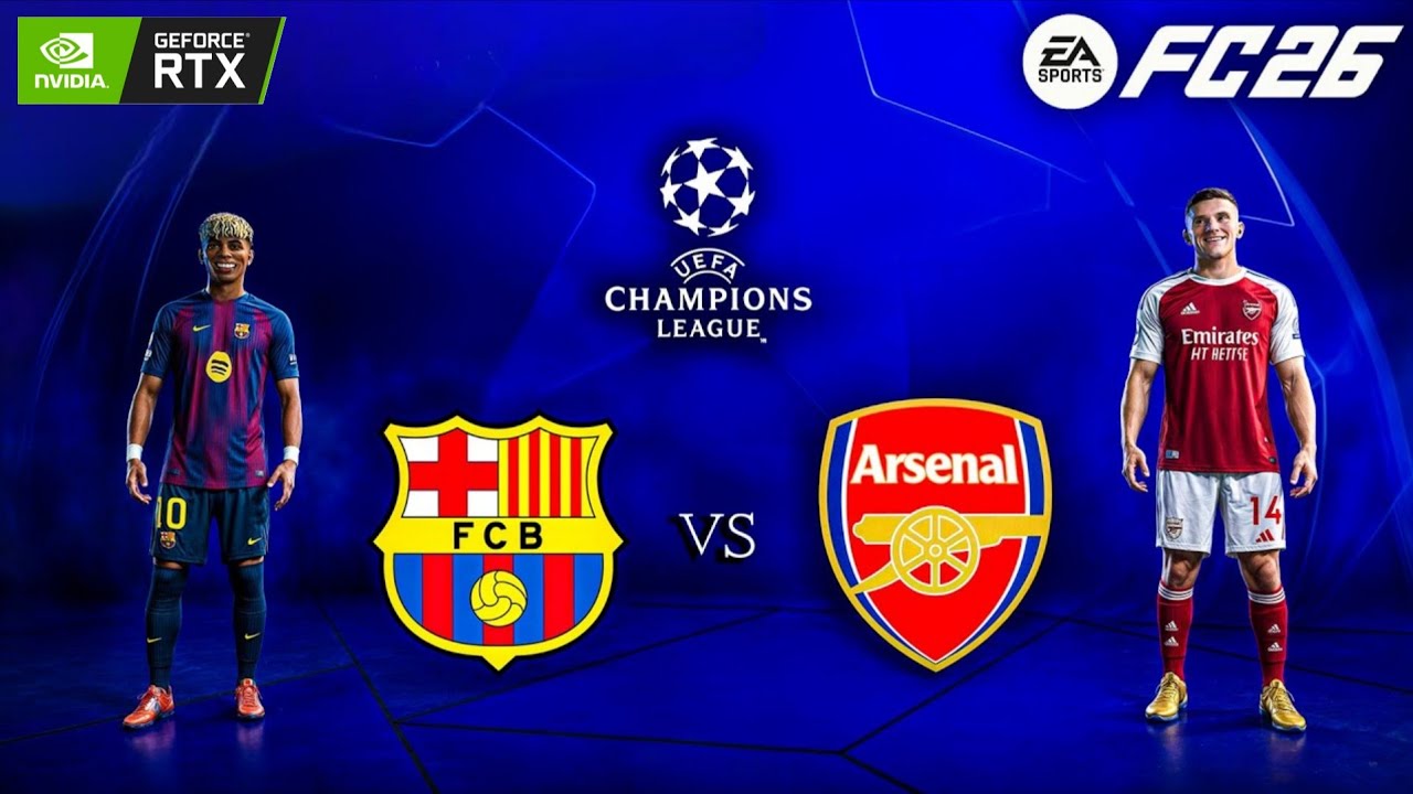 FC 26 - Barcelona vs. Arsenal - UCL Final 25/26 Full Match  | PC ™ RTX 3060 12 GB