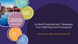 Incident Preparedness Takeaways from 5000 Exercise Participants
Erlend Andreas Gjære (Secure Practice, NO)
Erlend Andreas Gjære has studied security and people for 15 years, including six years as a research scientist, with a focus on training, awareness and culture, behavior and incident response. In 2017, he became a tech-founder at Secure Practice, to help people with digital security at scale. He has delivered more than one hundred preparedness exercises across Norway and Denmark, through a tour concept of free events to increase cyber preparedness among thousands of small and medium enterprises, with support from the European Cybersecurity Competence Centre (ECCC), and winning the European Digital Skills Award 2024 for this effort.
Preparedness exercises allow people to engage first-hand with a cyber incident scenario, seeing how they respond to various situations and dilemmas. They help us learn how to better respond to a crisis, but will often highlight risks and vulnerabilities which are possible to immediately convert to preventive mitigations. When multiple companies exercise together, participants can also learn from each other, and even make new security friends.This talk summarizes what weve learned through national cyber exercise tours in Norway and Denmark, where 5000 people who are responsible for IT, security and preparedness from 3500 companies have participated since last year. We will describe key findings from discussions and input across a wide range of sectors, roles and locations participating. You will also learn useful tips and tricks for facilitating your own exercises, to create awareness and good learning moments for all of your colleagues whether they are part of an incident response team or not. Incident Preparedness Takeaways from 5000 Exercise Participants