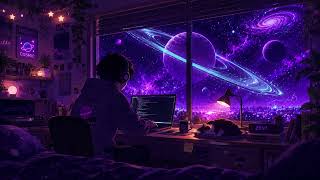🪐 1 Hour Cosmic Lo-Fi Beats | Chillhop Mix for Deep Focus, Studying, Coding