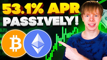 Bitcoin & Ethereum 53.1% APR Passive Income (DeFi Liquidity Pool Strategy)