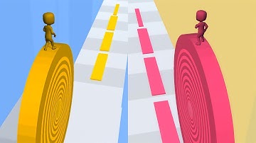 Layers Roll 🌈⭕ Gameplay All Levels Android iOS Max Level #10