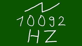 10092 hz saw