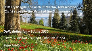 Daily Reflection 9 June 2020