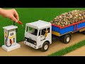 DIY Mini Tractor Making Amazing Village Road Construction Project | Mini Tractor Science Project