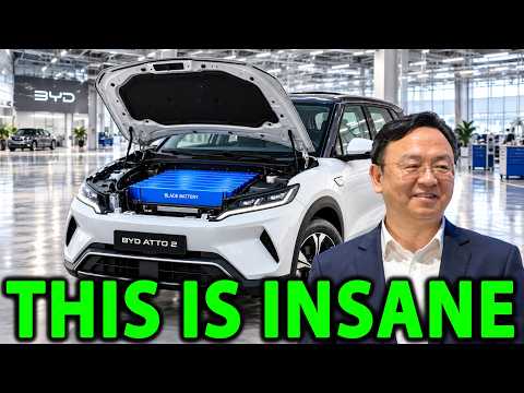 BYD JUST RELEASED A NEW EV BATTERY With 1,000-Mile Range & 5-Minute Charge!