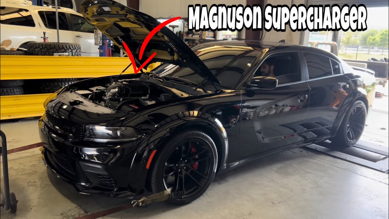 LIFE WITH COREY REDEYE HELLCAT IS EXTREMELY LOUD/ FULL CORSA EXHAUST