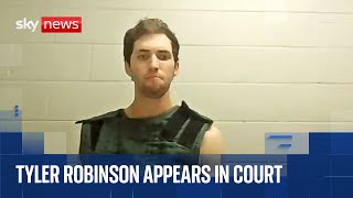 Watch Charlie Kirk Shooting Suspect Tyler Robinson Appears In Court ...