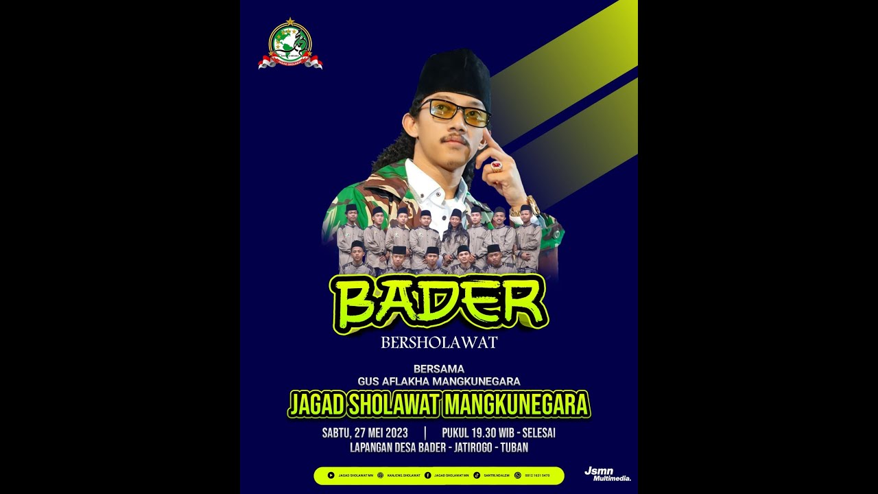 🔴 LIVE GUS AFLAKHA || BADER BERSHOLAWAT