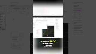 QBcore Server Setup: Pink Frog Inventory Addon Guide #shorts