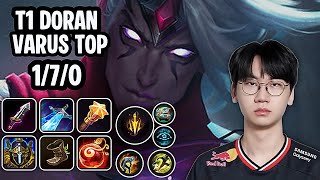 T1 Doran Varus Top VS Malphite SoloQ Replay 20260427