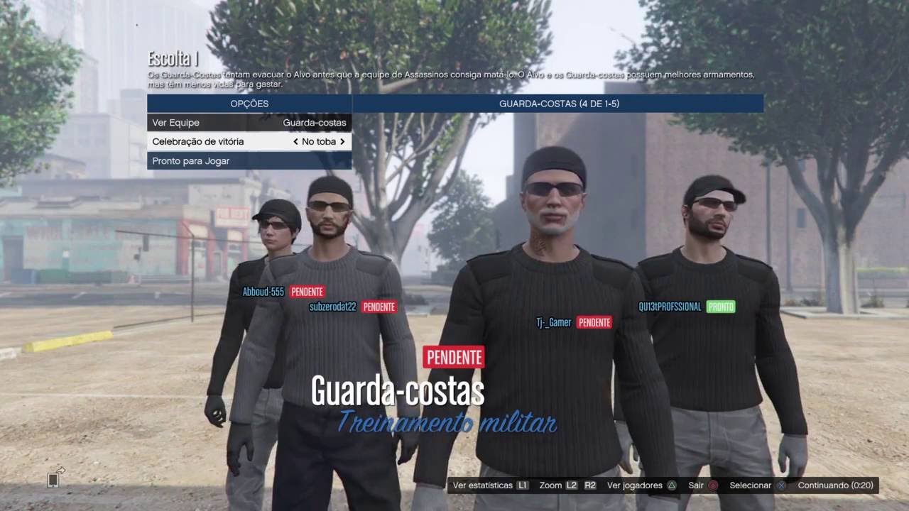 jogos friv GTA V Online: ESCOLTA, modo de jogo mtuito IRADO!