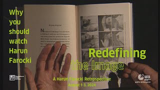 3 reasons why you should watch Harun Farocki | Redefining The Image | A Harun Farocki Retrospective