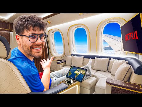 Testing the MOST LUXURY BUSINESS CLASS in the WORLD!