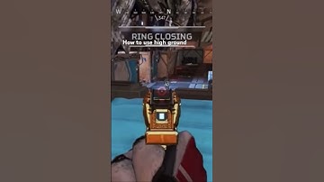 Apex combat lesson 101, use high ground to advantage