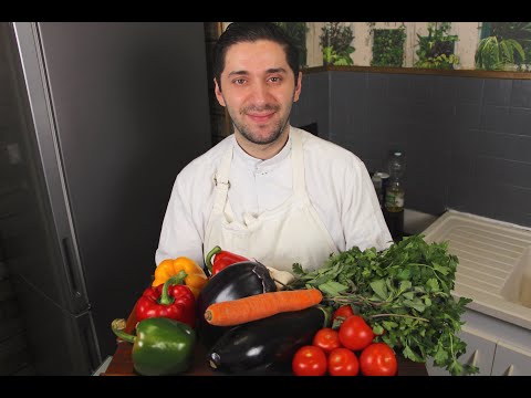 🇬🇪 АДЖАПСАНДАЛИ 🇬🇪 | Грузинская кухня | Классический рецепт аджапсандал
