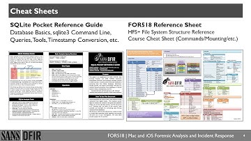 What’s New with FOR518   Mac and iOS Forensic Analysis & Incident Response