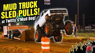 Mud Truck Sled Pulls at Twitty's Mud Bog!  - 2026