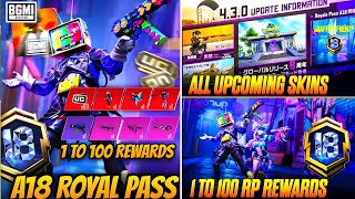 A18 ROYAL PASS FREE 660 UC | FREE RAVEN X-SUIT | A18 ROYAL PASS 1 TO 100RP REWARD | A18 RP 60UC ONLY screenshot 2