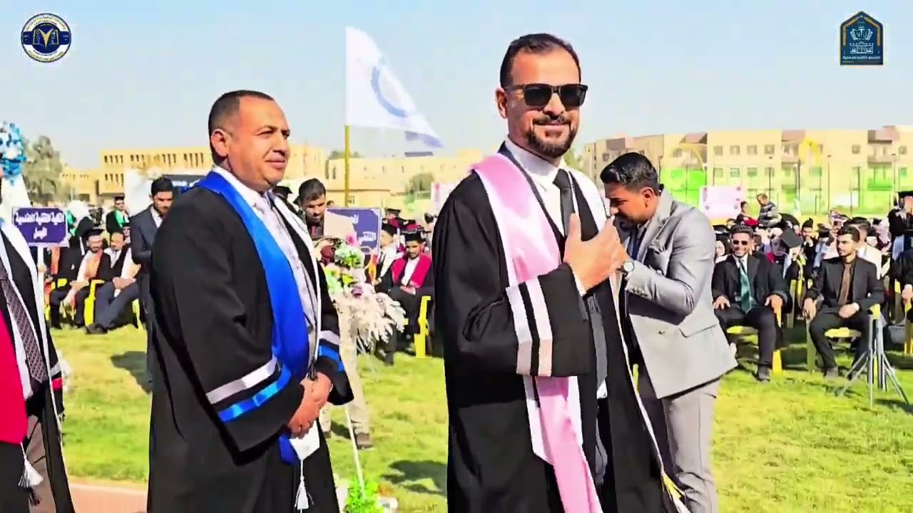 مشاركة خريجي كلية البوليتكنك الحويجة ٢٠٢٤ / ٢٠٢٥ في الحفل المركزي الذي أُقيم في المعهد التقني الدور