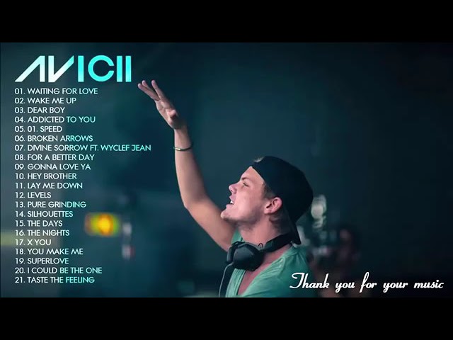 Avicii Tribute Mix 2018 class=