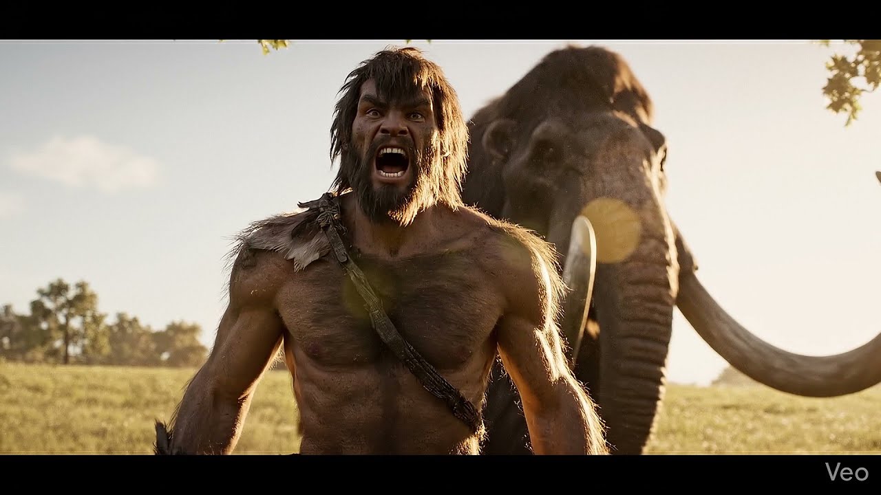 VEO 3: NEANDERTHAL ¡OLÉ! ¡OLÉ! ¡OLÉ!