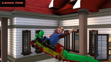 Scary Stranger 3D - Gameplay Walkthrough Part 4  Wrong Direction Level (Android, iOS)