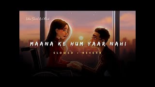 Maana Ke Hum Yaar Nahi   Parineeti Chopra Song   Slowed And Reverb Lofi Mix  @thelofix3am